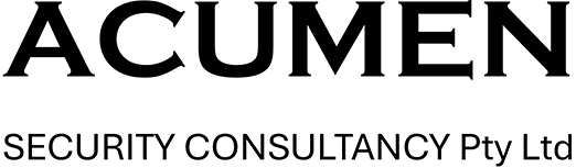 ACUMEN SECURITY CONSULTANCY Pty Ltd